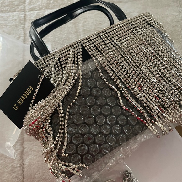 Forever 21 Fringe Rhinestone bag - Picture 5 of 8